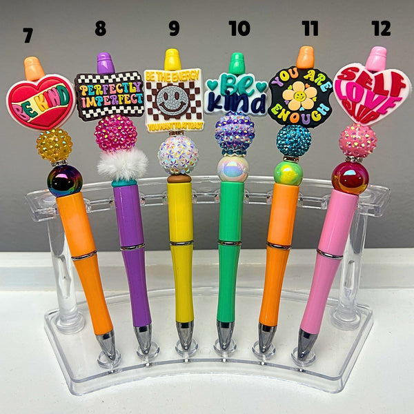 Affirmation Beaded Pens