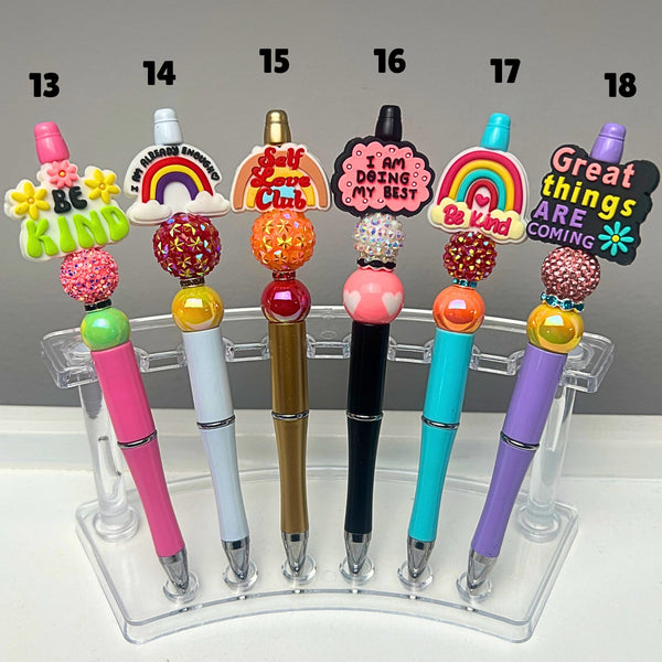 Affirmation Beaded Pens